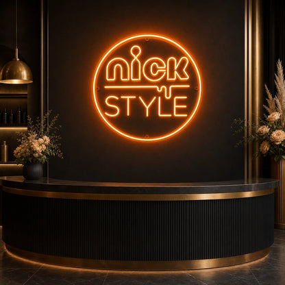 Nick Style LED Neon Sign Garage Man Cave Neon Sign high-converting product image