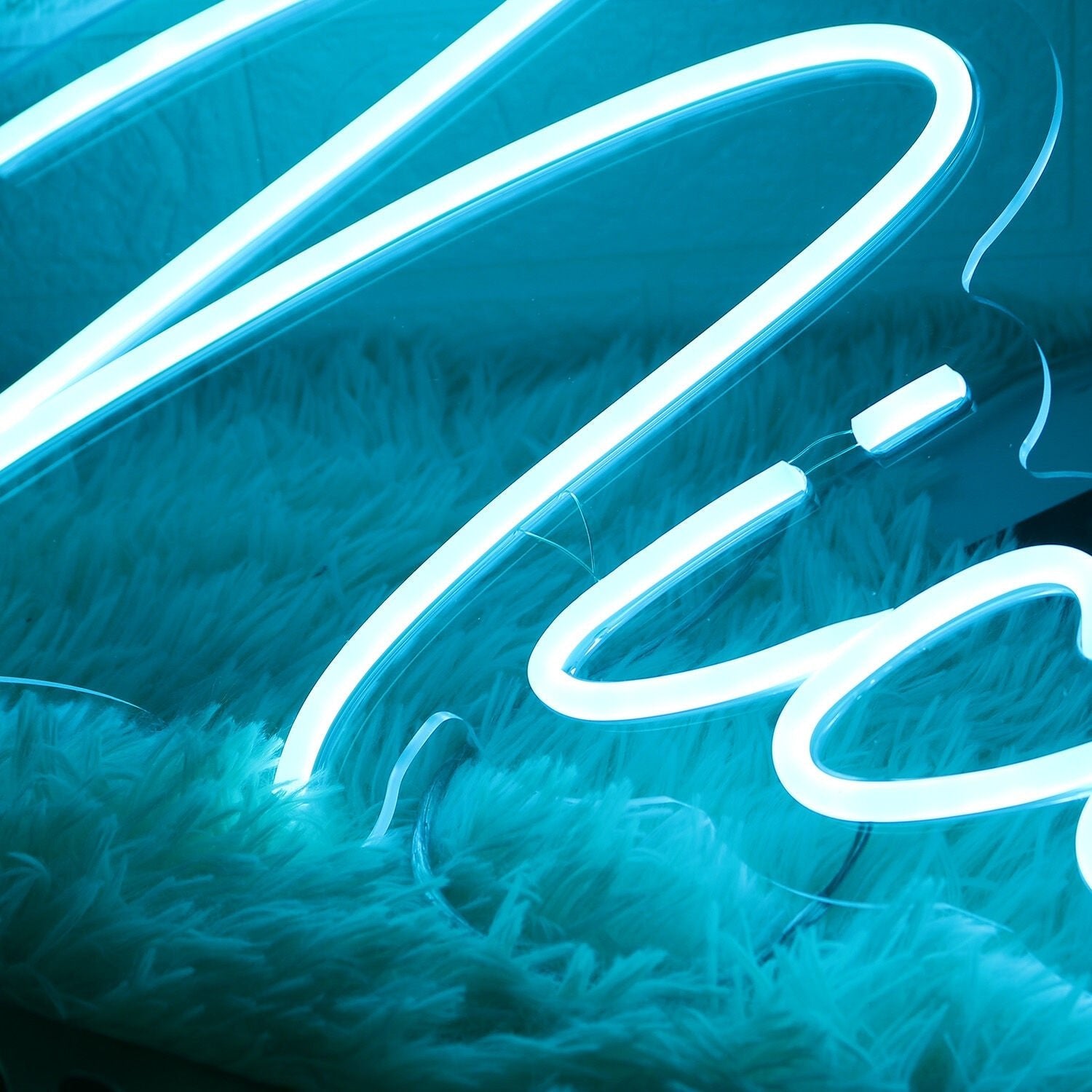 Nicole Blue Led Neon Sign - Shineneon