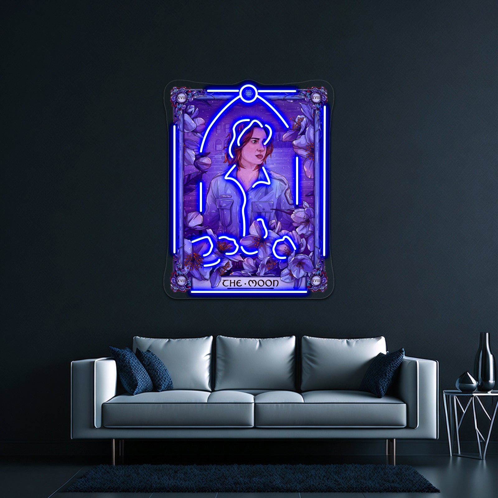 Nicole The Moon Wynonna Earp Tarot Artwork Neon Sign Led | Shineneon