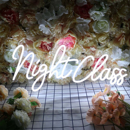Night Class Led Neon Sign | Shineneon