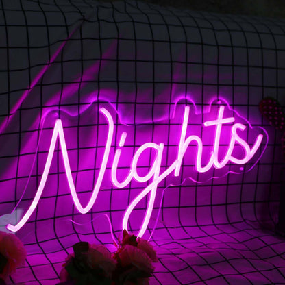 Night Pink Neon Led Sign | Shineneon
