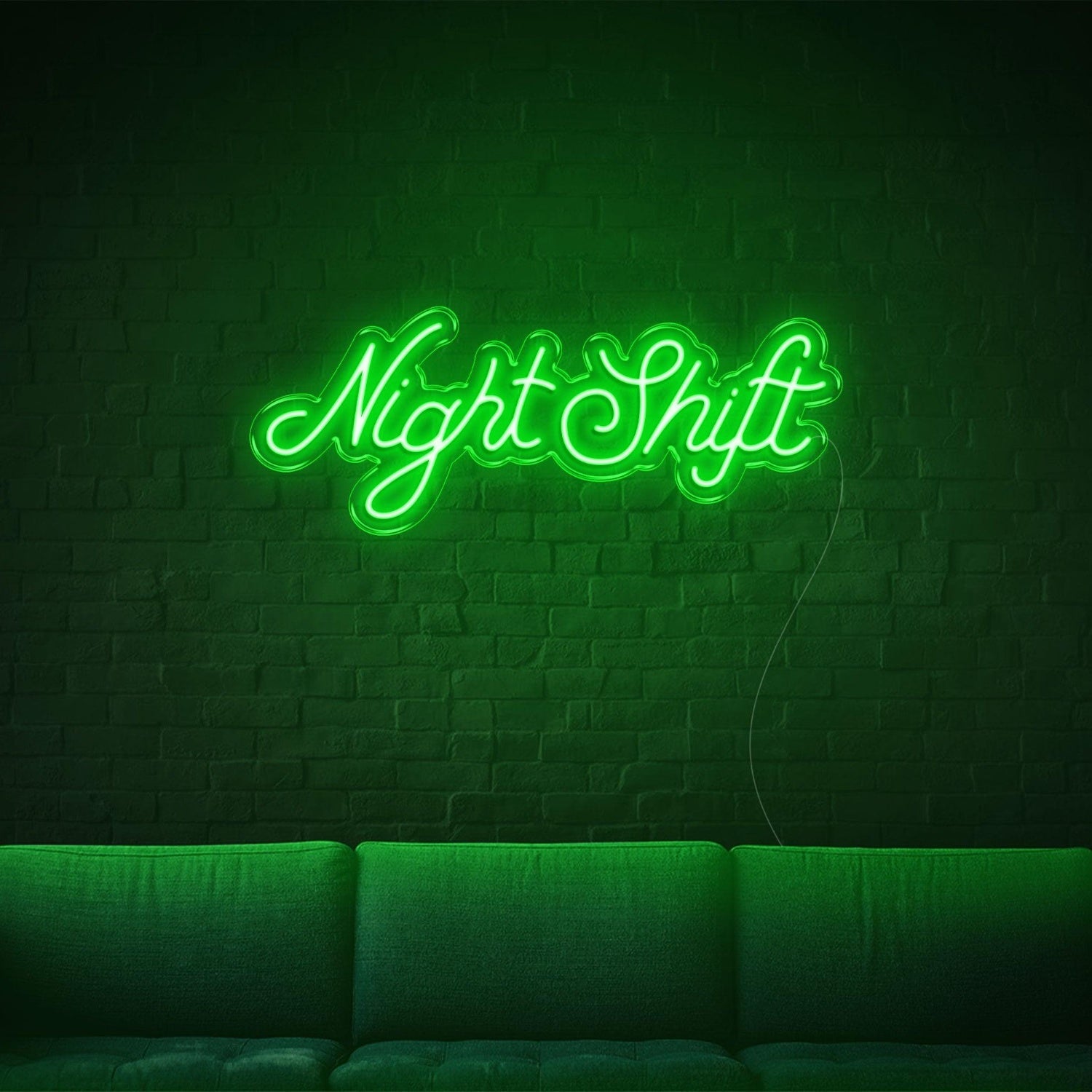 Night Shift Light Blue Decorative Led Neon Sign For Bar Cafe Home Decor | Shineneon