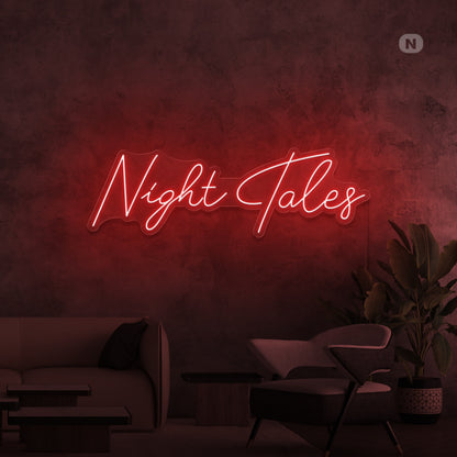 Night Tales Led Neon Signs | Shineneon