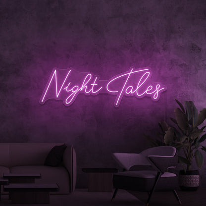 Night Tales Led Neon Signs | Shineneon