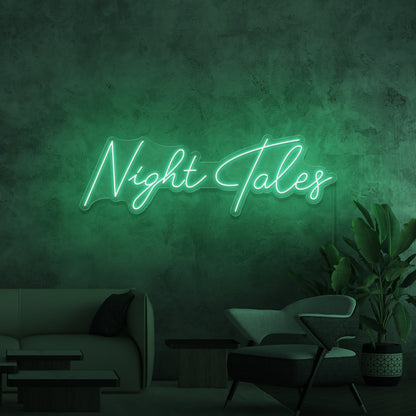 Night Tales Led Neon Signs | Shineneon