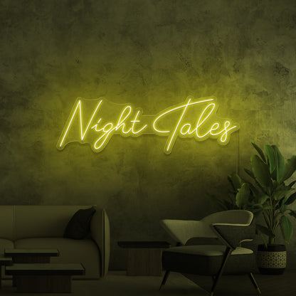Night Tales Led Neon Signs | Shineneon