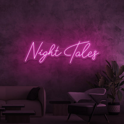 Night Tales Led Neon Signs | Shineneon
