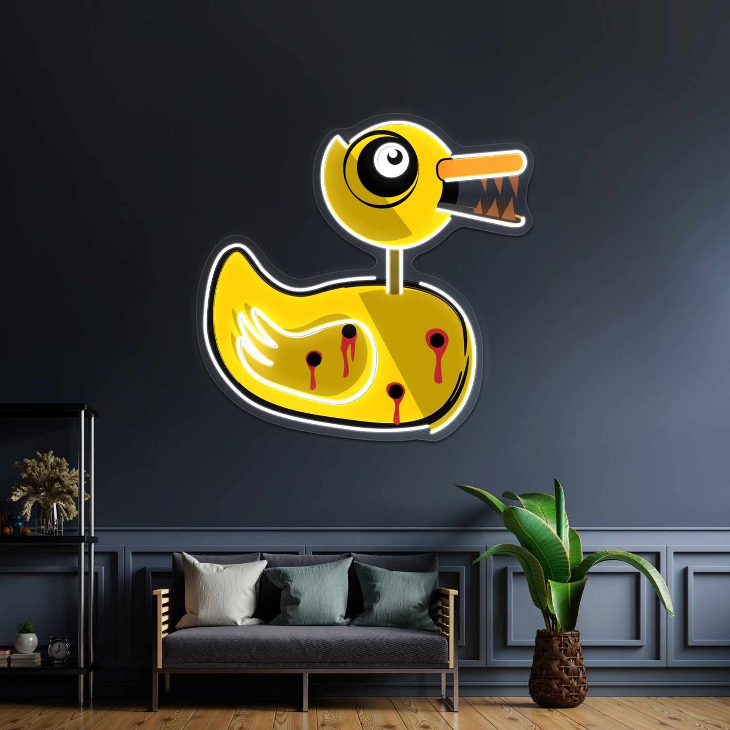 Nightmare B4 Xmas Ducky Artwork Neon Sign Led