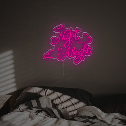 Nights The Night Is Alright Led Neon Sign | Shineneon
