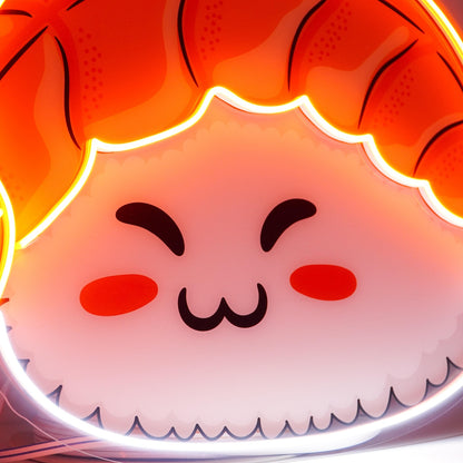 Nigiri Sushi Glowing Uv Printed Led Neon Sign Sushi Bar Acrylic Wall Art | Shineneon