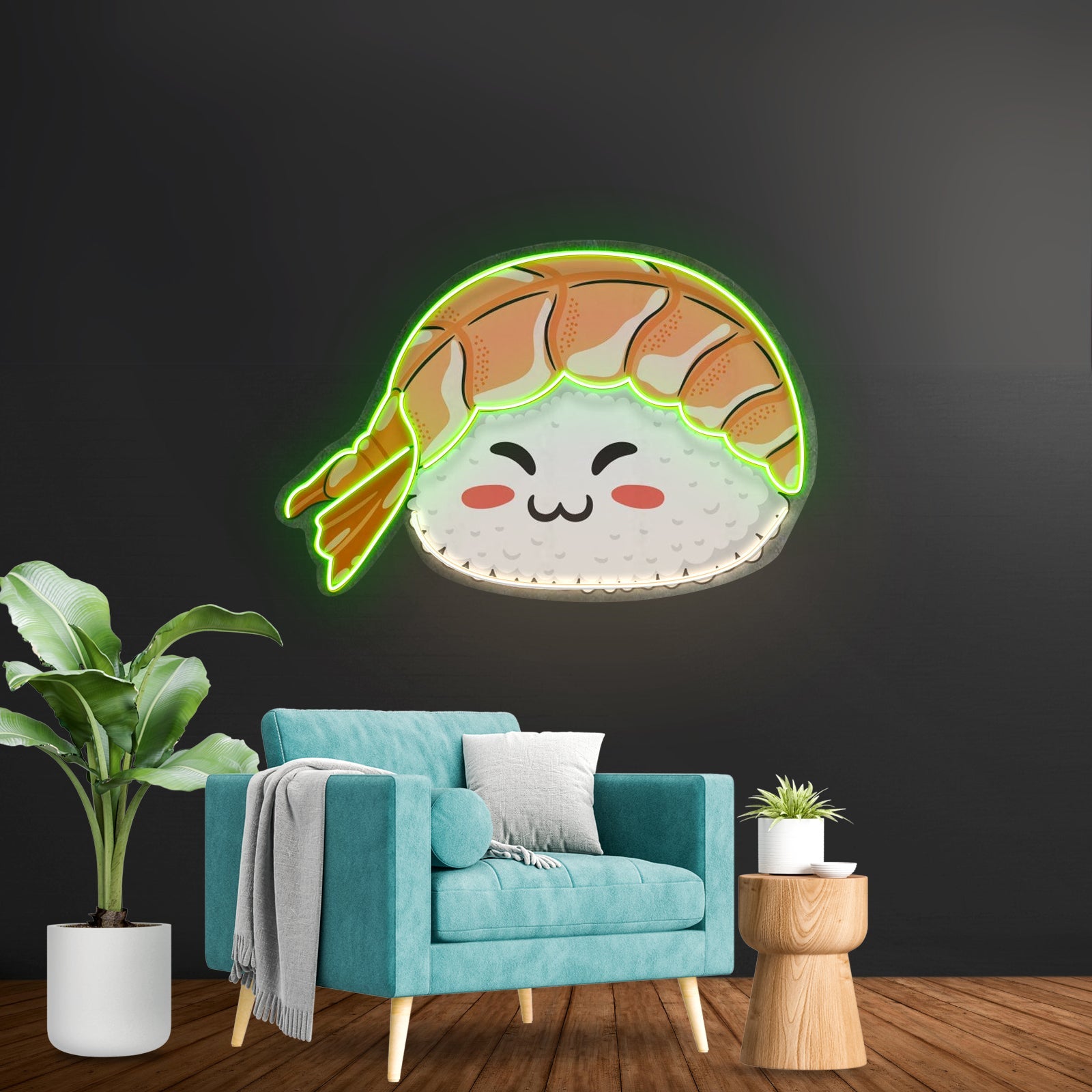Nigiri Sushi Neon Acrylic Artwork - Shineneon
