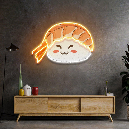 Nigiri Sushi Uv Printed Led Neon Sign For Sushi Bar Decor | Shineneon