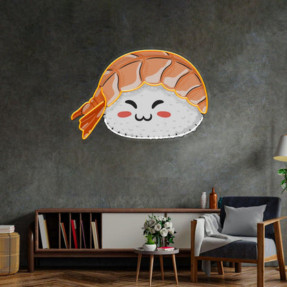 Nigiri Sushi Uv Printed Led Neon Sign For Sushi Bar Decor | Shineneon