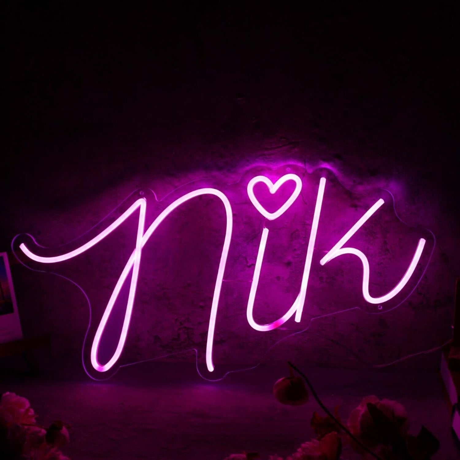 Nik Pink Led Neon Sign - Shineneon