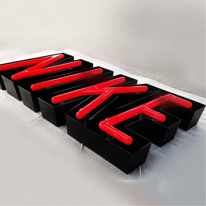 Nike 3D Frontlit Channel Letters Led Light Sign - Shineneon
