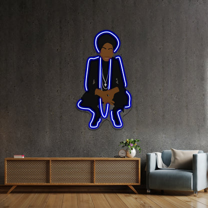 Nina Miss Simone Artwork Neon Sign Led