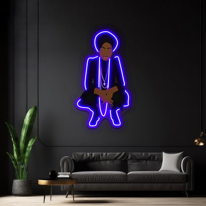 Nina Miss Simone Artwork Neon Sign Led