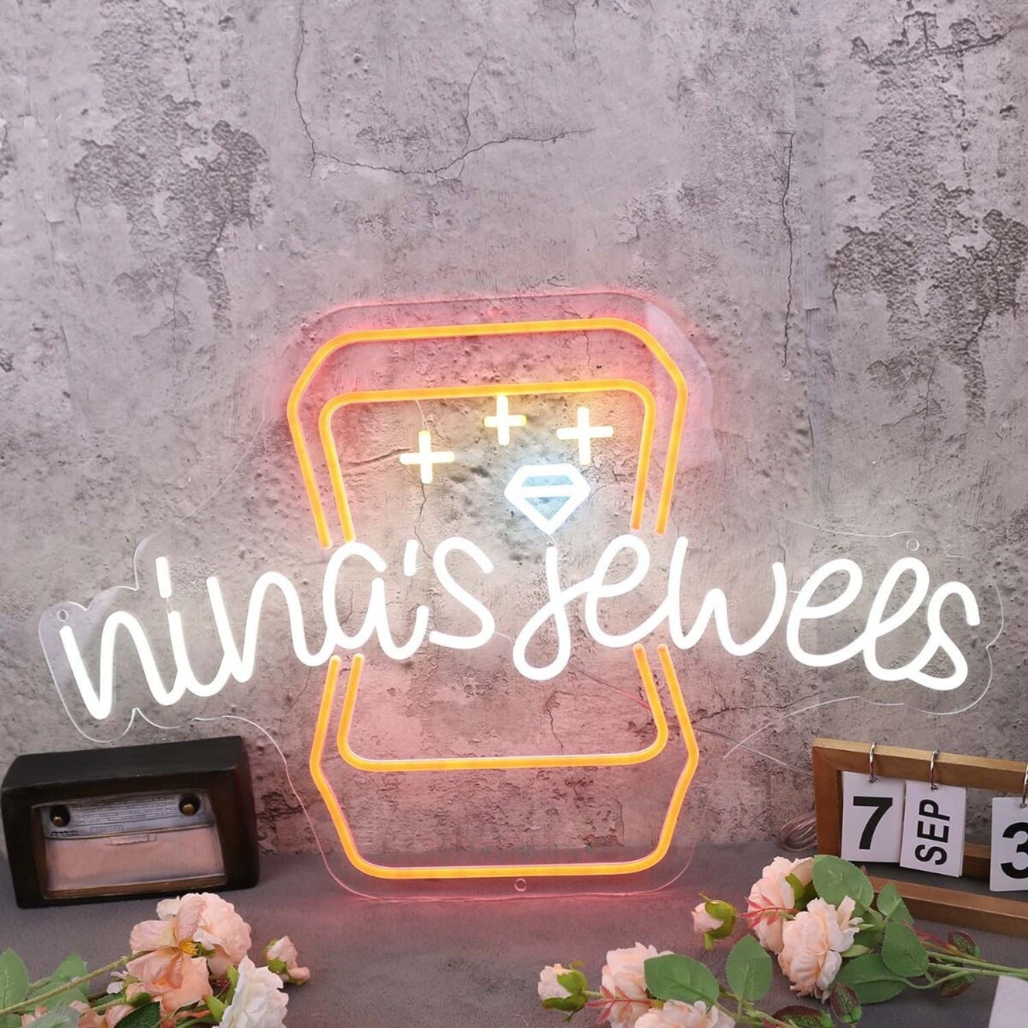 Ninas Jewels Custom Led Neon Sign - Shineneon