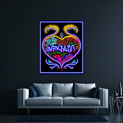 Ninjago Grafitti Artwork Neon Sign Led