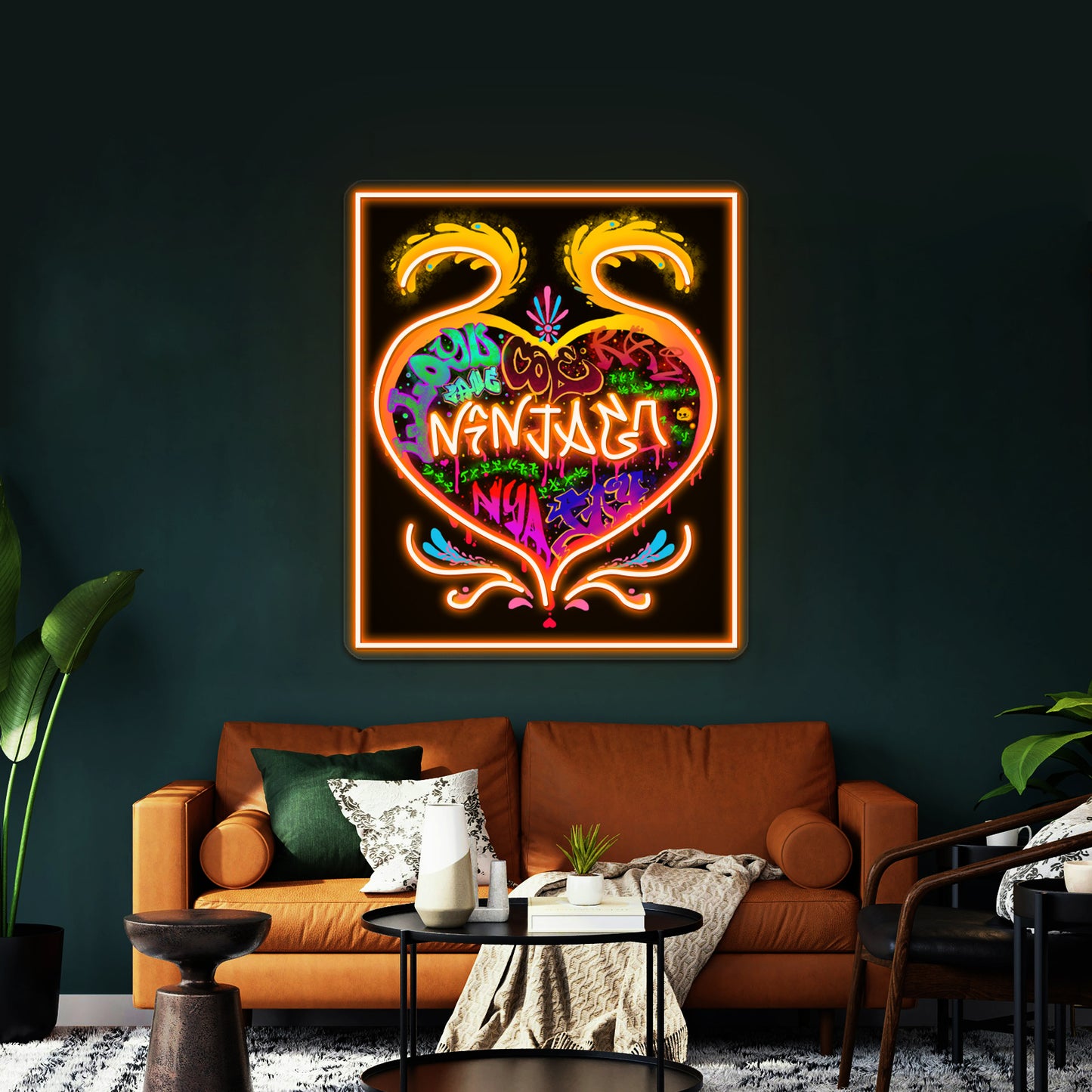 Ninjago Grafitti Artwork Neon Sign Led