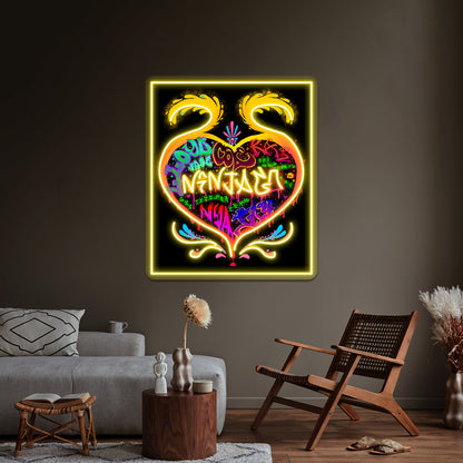 Ninjago Grafitti Artwork Neon Sign Led