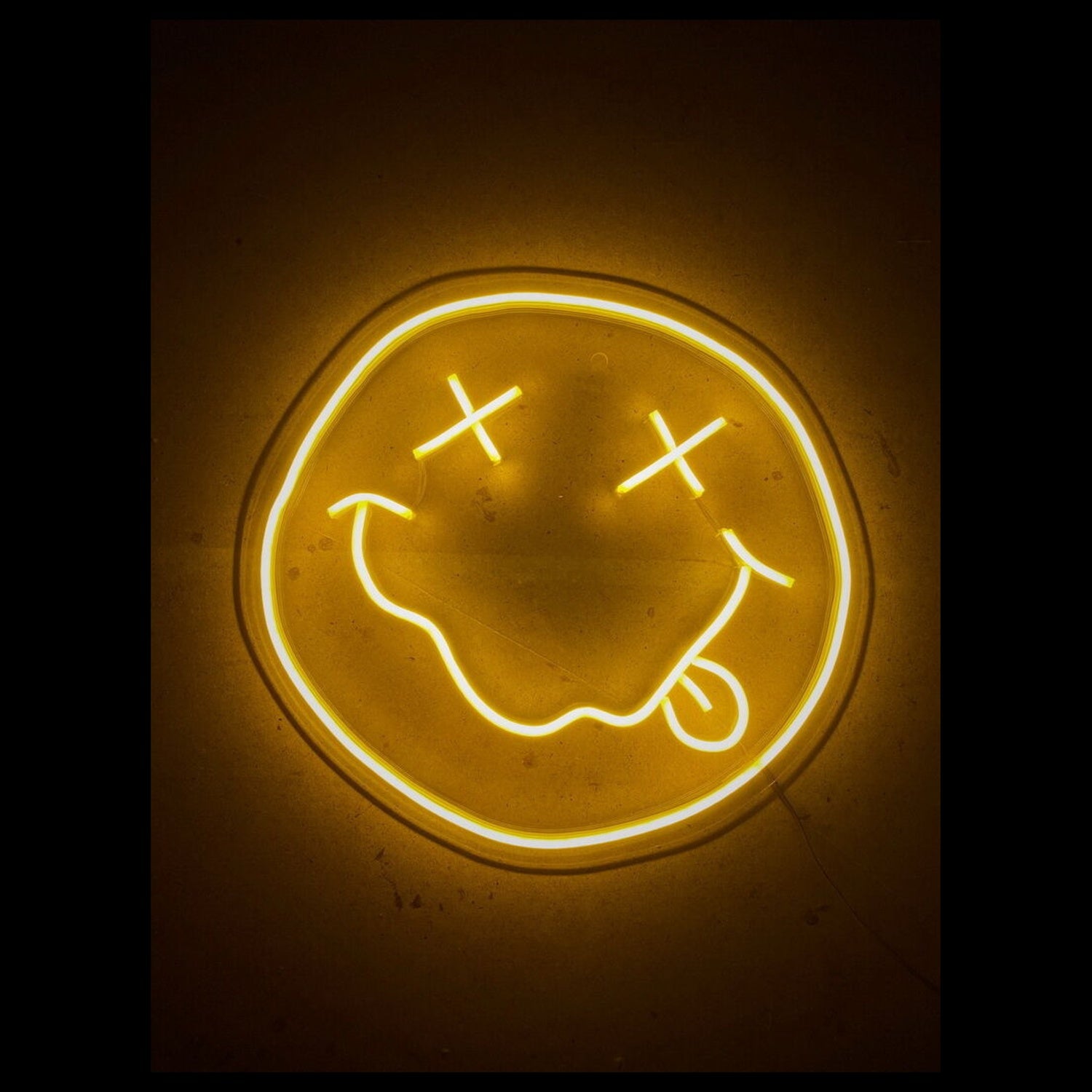 Nirvana Smile Crazy Led Neon Sign For Music Lovers | Shineneon