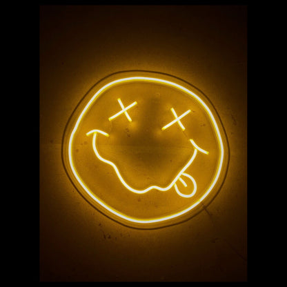 Nirvana Smile Crazy Led Neon Sign For Music Lovers | Shineneon