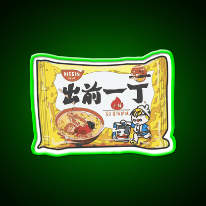 Nissin Seafood Snack Food Led Neon Sign Rgb Color - Shineneon