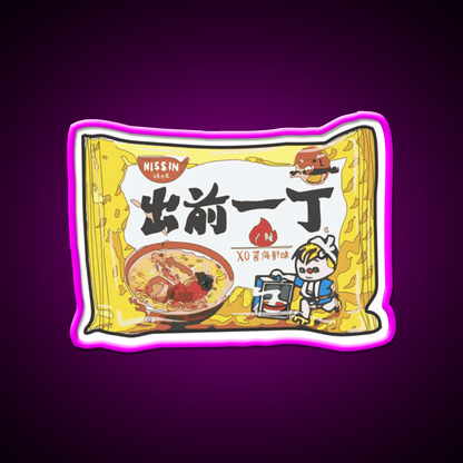 Nissin Seafood Snack Food Led Neon Sign Rgb Color - Shineneon