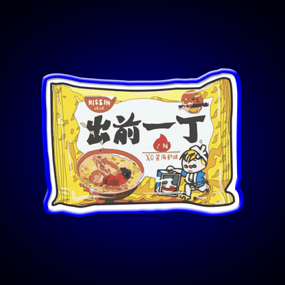 Nissin Seafood Snack Food Led Neon Sign Rgb Color - Shineneon