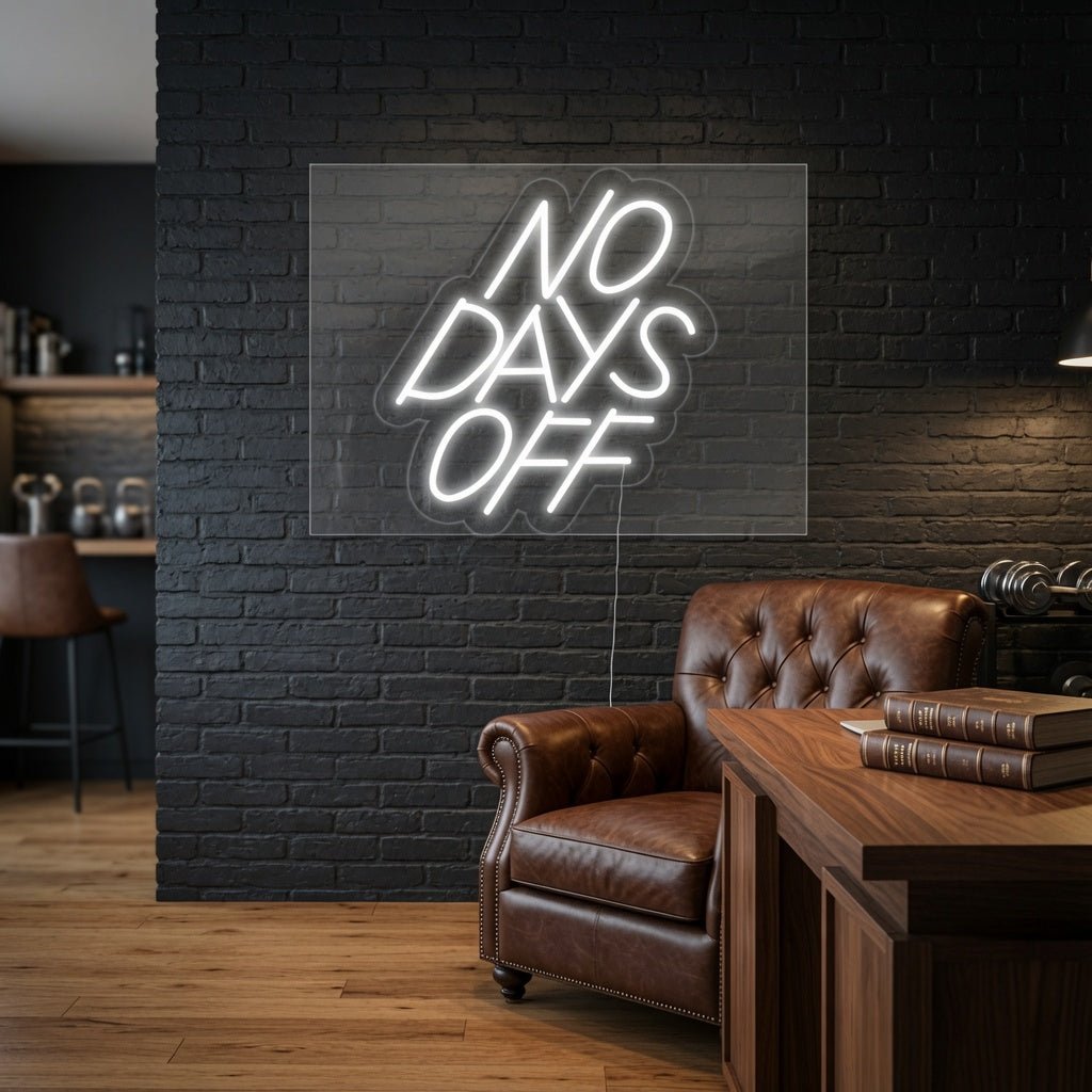 No Bad Days Classic LED Neon Sign - Shineneon