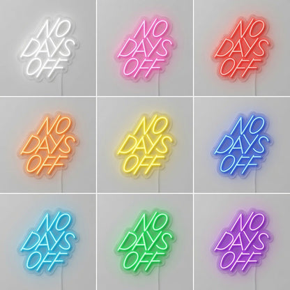 No Bad Days Classic LED Neon Sign - Shineneon