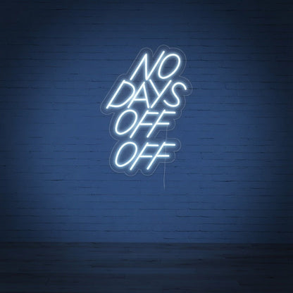No Bad Days Classic LED Neon Sign - Shineneon