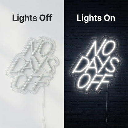 No Bad Days Classic LED Neon Sign - Shineneon