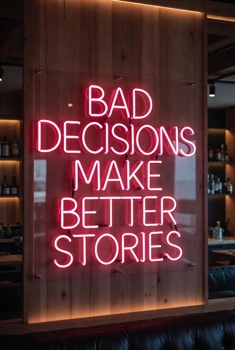 No Bad Days Cursive Home Decor LED Neon Sign - Shineneon