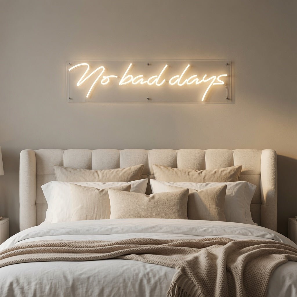 No Bad Days LED Neon Sign Home Decor - Shineneon