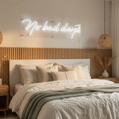 No Bad Days LED Neon Sign Home Decor - Shineneon