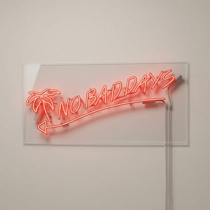 No Bad Days LED Neon Sign Home Wall Art - Shineneon