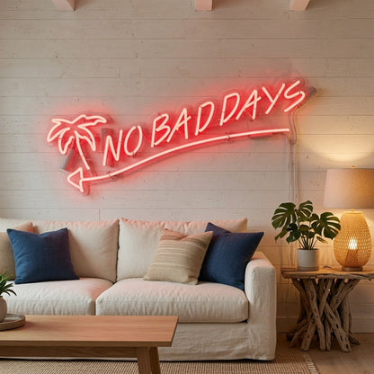 No Bad Days LED Neon Sign Home Wall Art - Shineneon