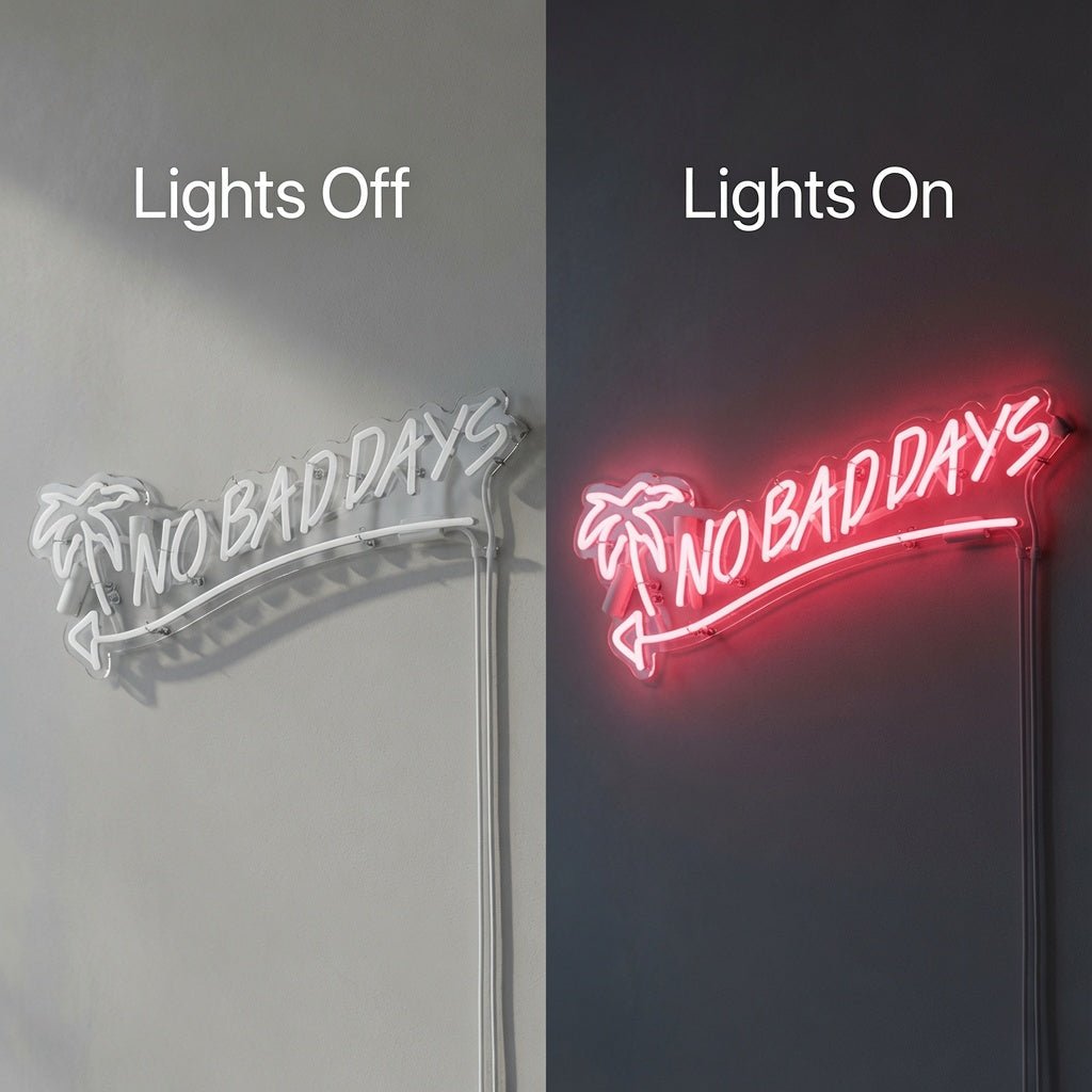 No Bad Days LED Neon Sign Home Wall Art - Shineneon