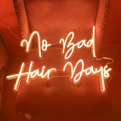 No Bad Hair Days Radiate Confidence With Perfect Locks Neon | Shineneon