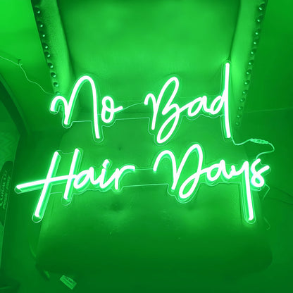 No Bad Hair Days Radiate Confidence With Perfect Locks Neon | Shineneon