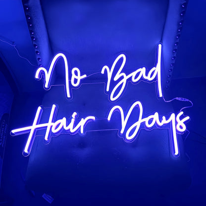 No Bad Hair Days Radiate Confidence With Perfect Locks Neon | Shineneon