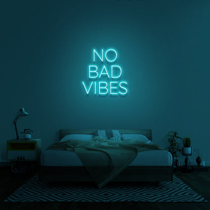 No Bad Vibes Led Neon Sign | Shineneon
