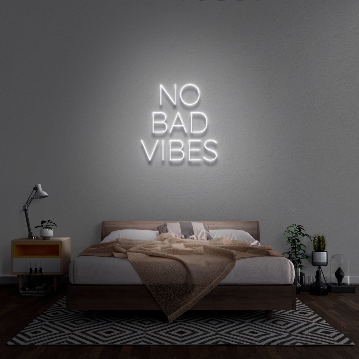 No Bad Vibes Led Neon Sign | Shineneon