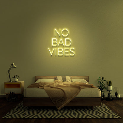 No Bad Vibes Led Neon Sign | Shineneon