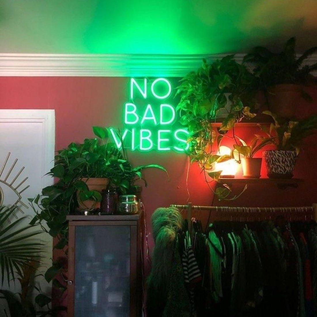 No Bad Vibes Led Sign Business Neon Signs - Shineneon