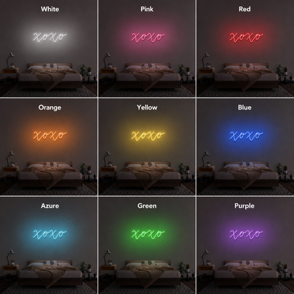 No Bad Vibes Wall Decor Bedroom LED Neon Sign - 05 Color Grid