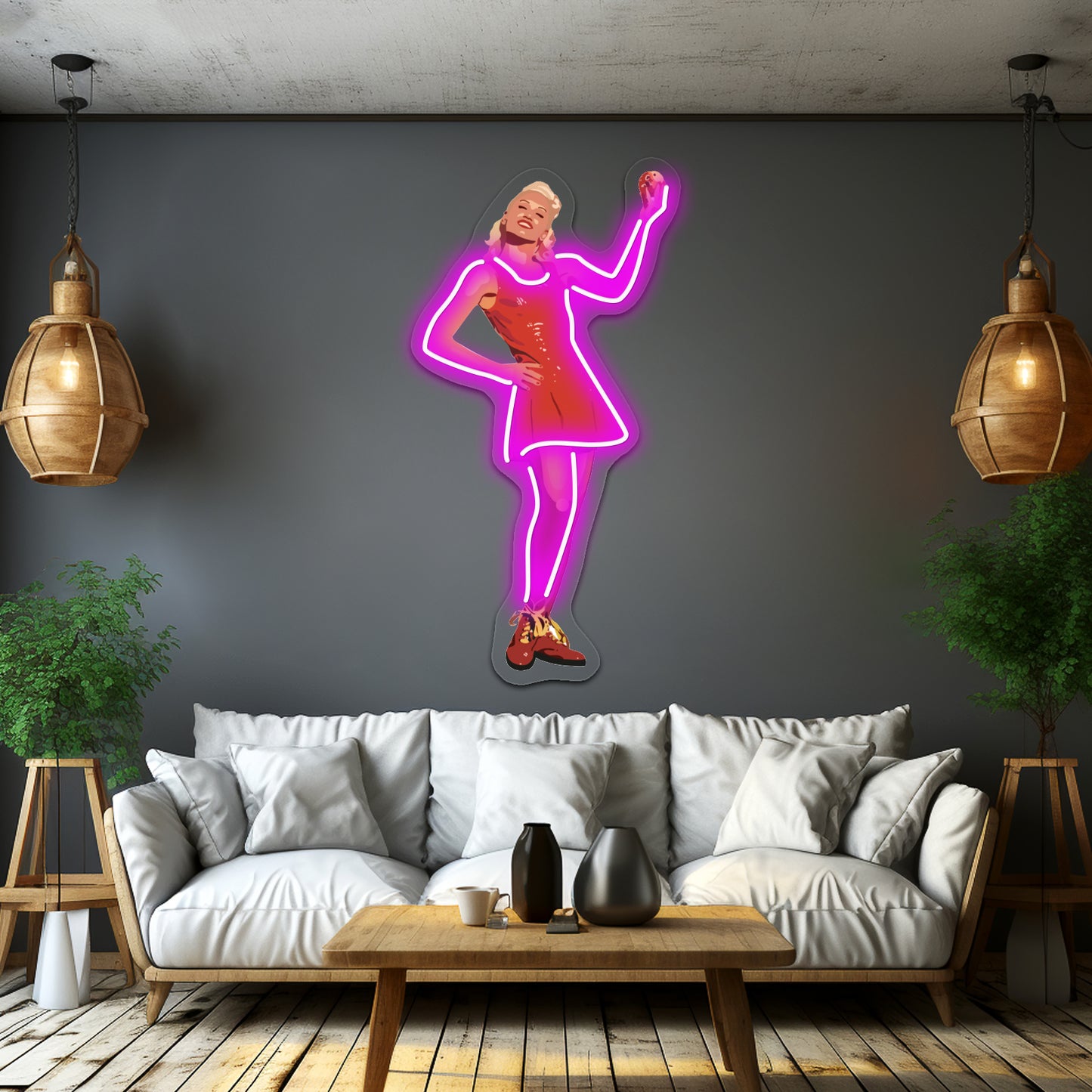 No Doubt Gwen Artwork Neon Sign Led