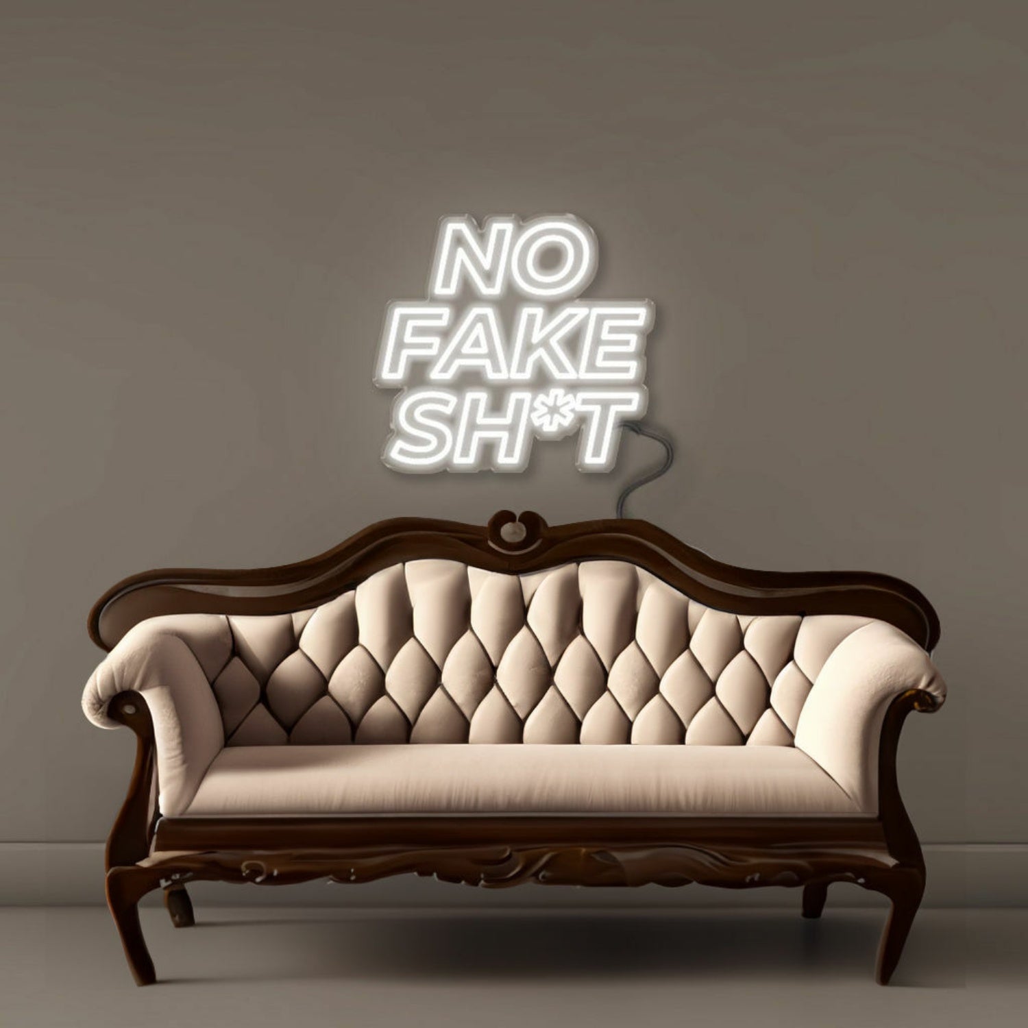 No Fake Shit Led Neon Signs | Shineneon